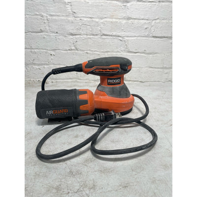 Ridgid Random Orbital Sander 3 Amp Corded Electric 5" Corded Electric w Tool Bag