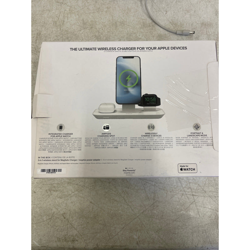 Mophie 3-in-1 Wireless Stand FOR Magsafe Charger, For Phone, Airpods, Watch