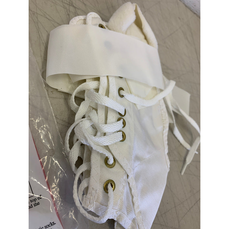 Swede-O Ankle Lok Support with Knit Tongue, Small Ankle Brace White Sprain Brace