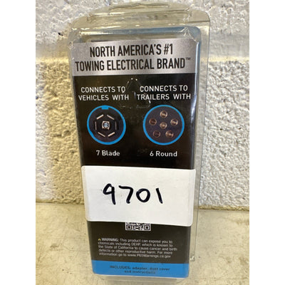 Hopkins 7 Blade to 6 Round Towing Adapter, CP Electric Brake - 47555