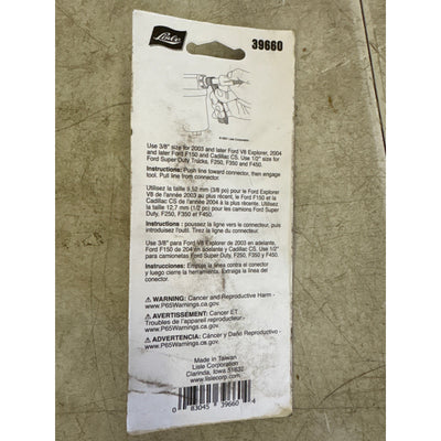 Lisle Transmission Oil Cooler Scissors 3/8" x 1/2" Two Sides, Hand Tools - 39660
