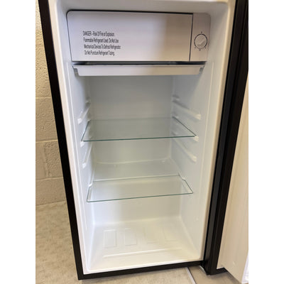 DENTED Whirlpool 3.3cu ft Mini Refrigerator Adjustable Thermostat, Freezer Black