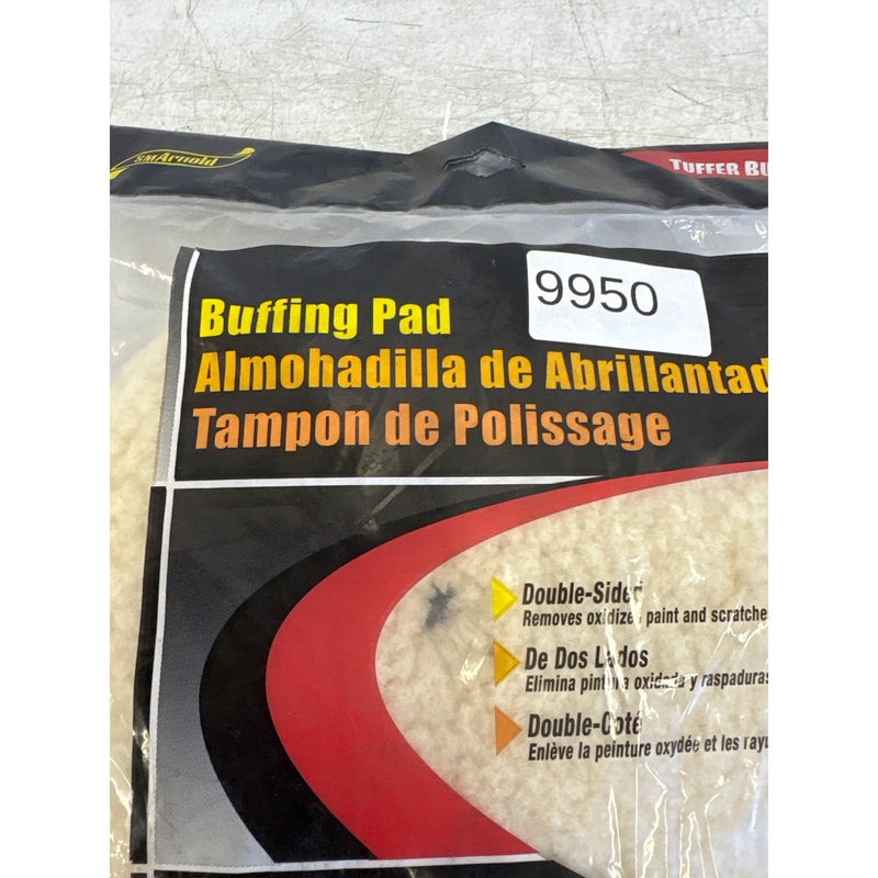 S.M. Arnold Double-Sided Compounding & Buffing Pad, 8" Diameter 58-480