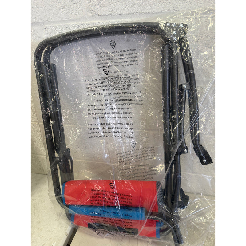 Northroad Outdoor Freestyle Portable Folding Rocking Chair, Arm Rests, Red&Blue