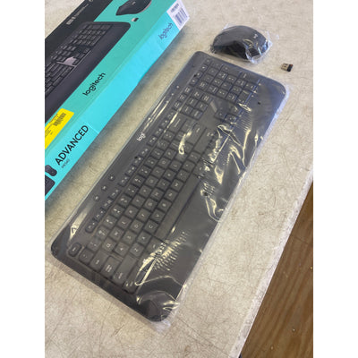 Logitech - MK540 Full-size Advanced Wireless Membrane Keyboard and Mouse Combo