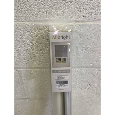 ALLBRIGHT Classic 100% Blackout Cordless Roller Shades 36" x 72" - White