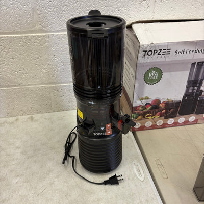 Topzee Self feeding Slow Masticating Juicer, One Speed JE120-332M00B SEE DETAILS