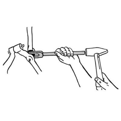 Lisle Tie Rod Separator, Stepped, Heavy Duty, 11/16" Opening, 18520