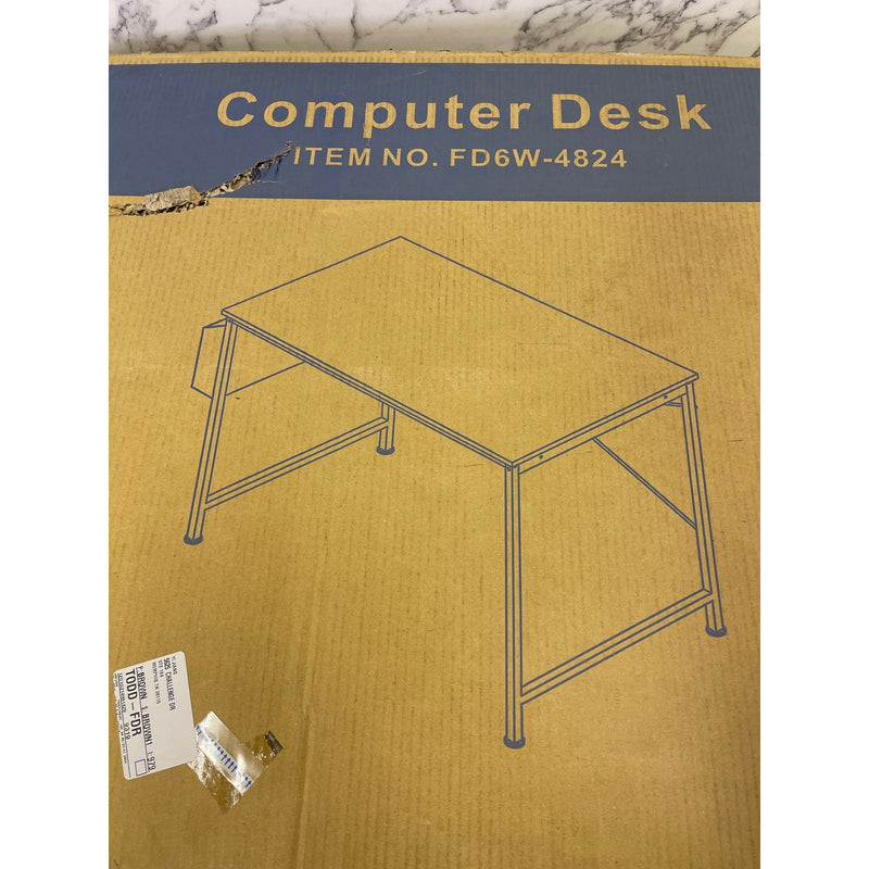 FlexiSpot Office Desk with Storage Bag 48"x24" - Marble White FD6W
