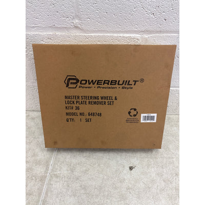 Powerbuilt Tools Master Steering Wheel & Lock Plate Removal Kit - 648748