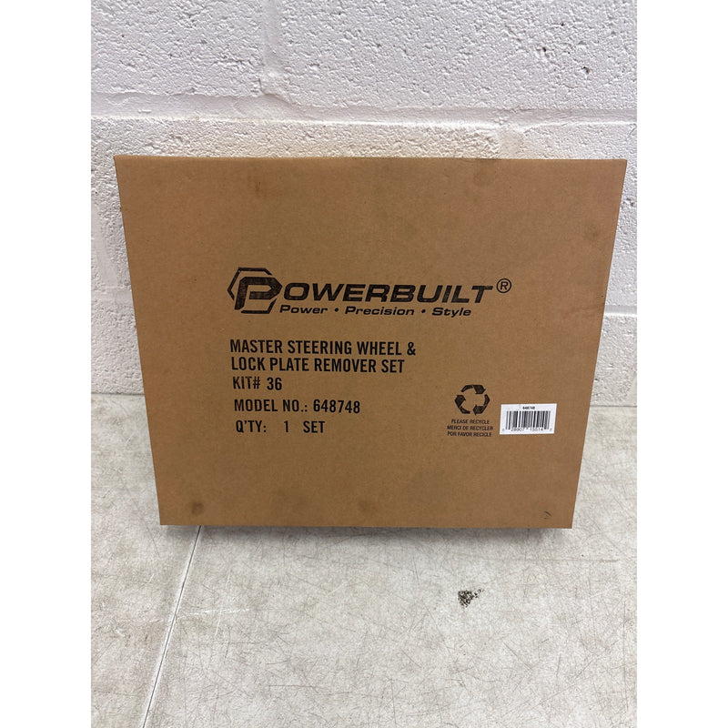 Powerbuilt Tools Master Steering Wheel & Lock Plate Removal Kit - 648748