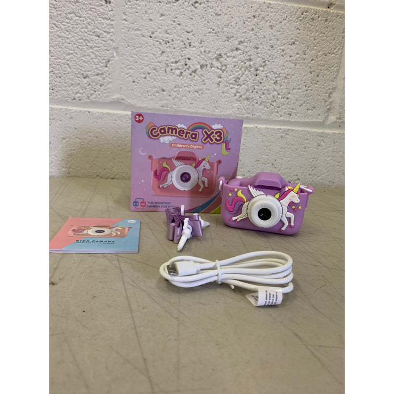Seckton Kids Digital Camera Toy with Protective Silicone Case for Girls Ages 3-8