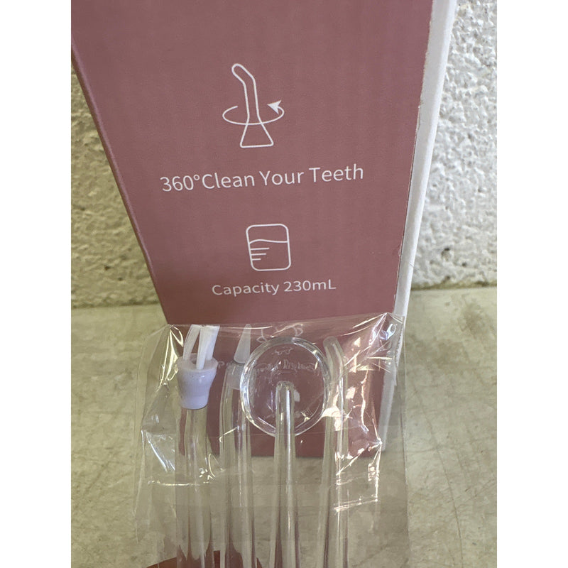 Portable Oral Irrigator Dental Water Flosser Mouth Spa, KRD-1948 - Pastel Purple
