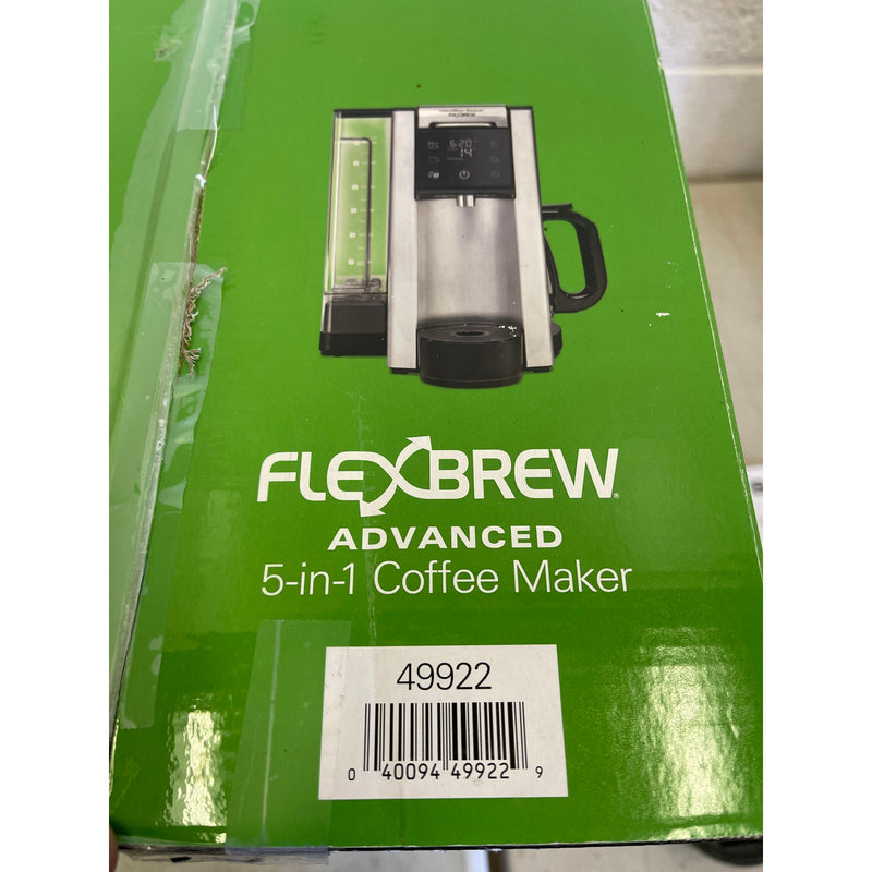 Hamilton Beach FlexBrew Advanced 5-in-1 Coffee Maker, Pods or Ground, or Pot
