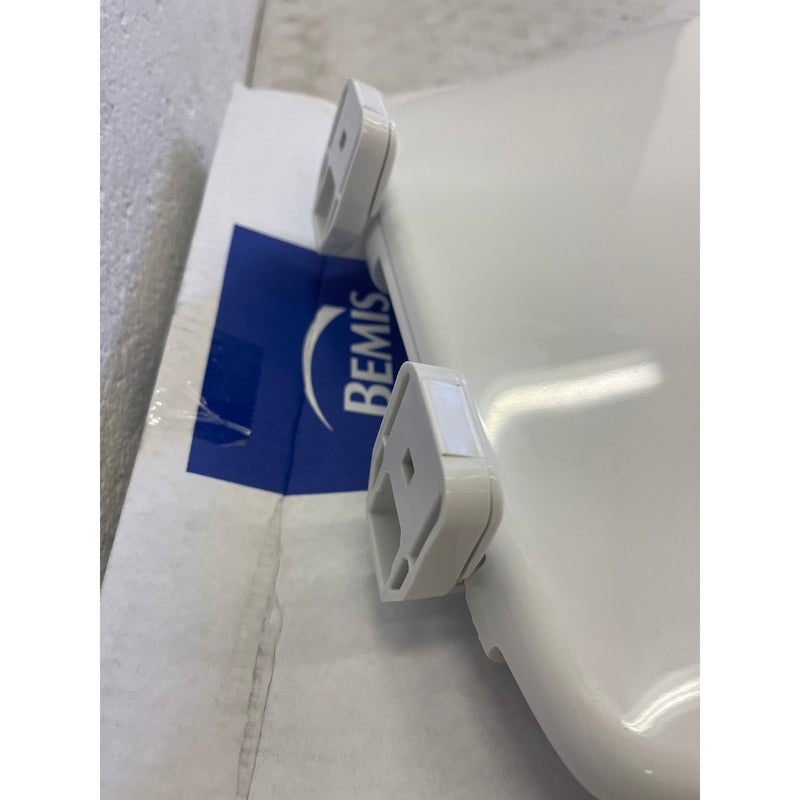 BEMIS Toilet Seat Kimball Round Soft Close Plastic Closed Front - White