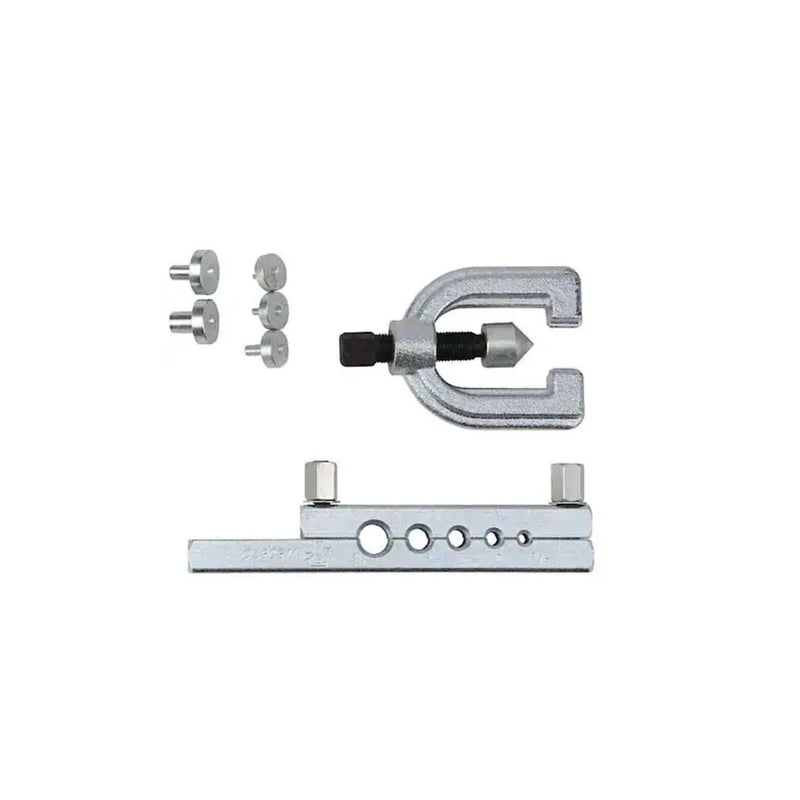 Performance Tool 7pc Double Flare Tool, Lever Lock Flaring Bar & Case W80670