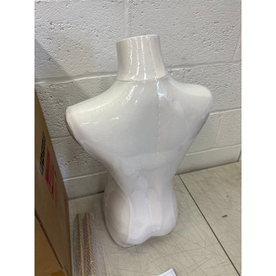 DamyTroso Female Mannequin Torso, Dress Form for Sewing 55-71" Height Adjustable