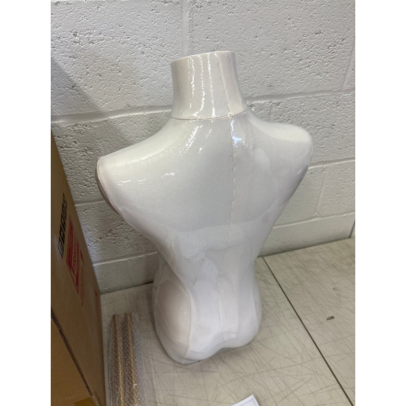 DamyTroso Female Mannequin Torso, Dress Form for Sewing 55-71" Height Adjustable