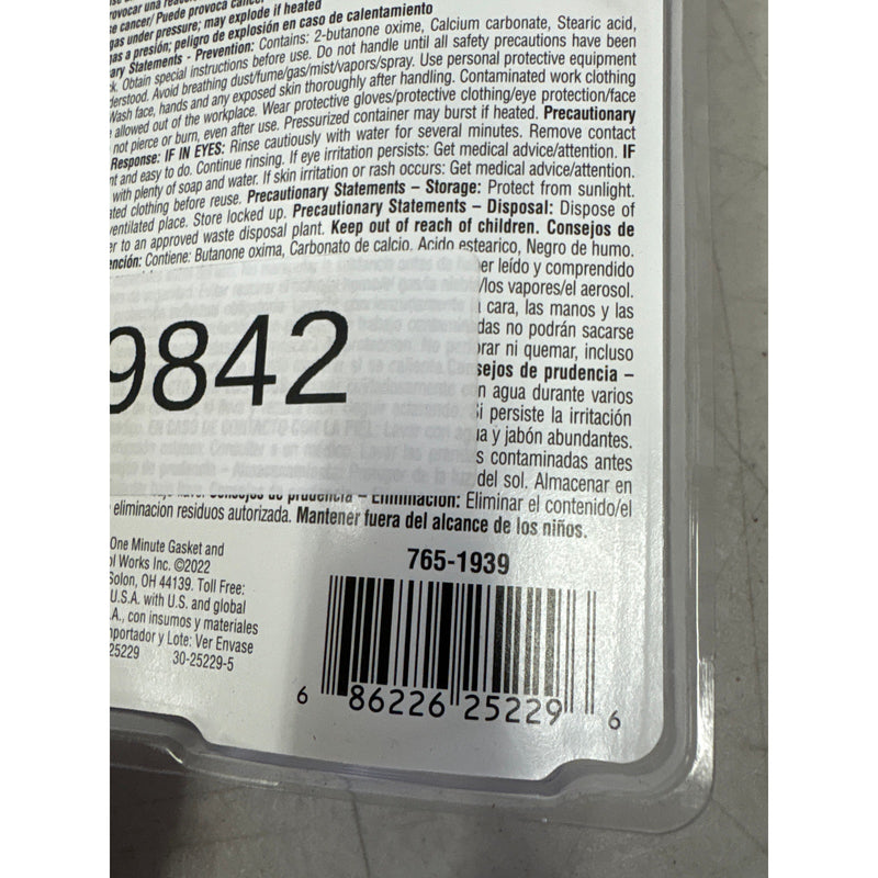 Permatex The Right Stuff: 1 Minute Gasket Maker: Black, 3 OZ - Car Auto Tools