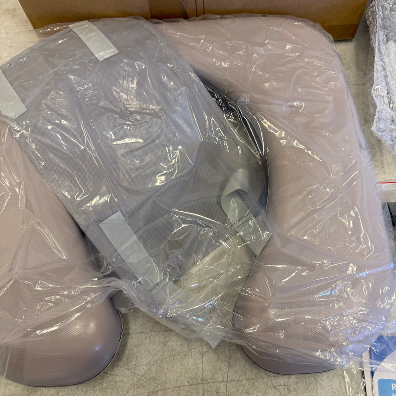 HOMLAND Adjustable Raised Toilet Seat with Handles, Seat Riser, 400lbs