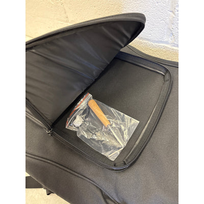 BPM Acoustic Guitar Case Bag with Padding, Backpack Style with Adjustable Straps