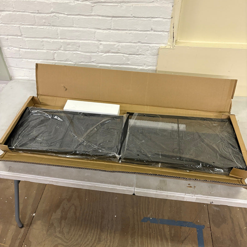 4-Tier Metal Storage Ladder Bookshelf, Durable 24" L X 14" W X 58" H - Black