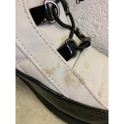 Totes Eve Snow Boot Faux Fur Liner, Size 9 Male - White / Black