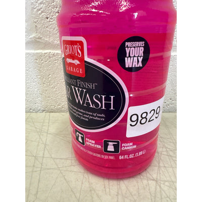 Griots Garage Brilliant Finish Car Wash, Clean Auto Car Soap - 64oz - 10866