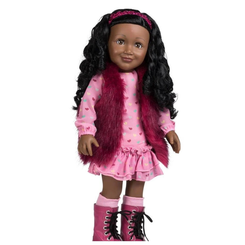 Amazing Girls 18-inch Doll Furry & Fabulous Jada Kids Toys Dolls 218805