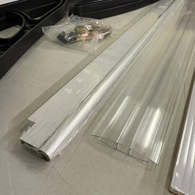 40" x 40" VINGLI Window Awning Door Canopy Exterior, Awning Door Polycarbonate