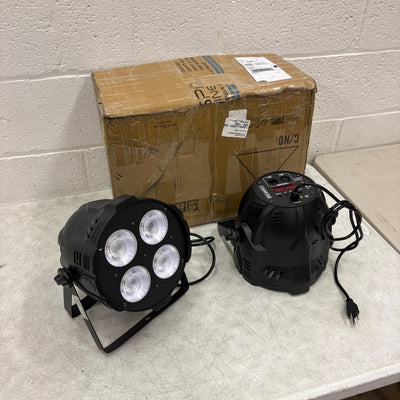 2-PACK 200W COB LED Stage Lights Warm & Cool White Stage Spotlights Concert