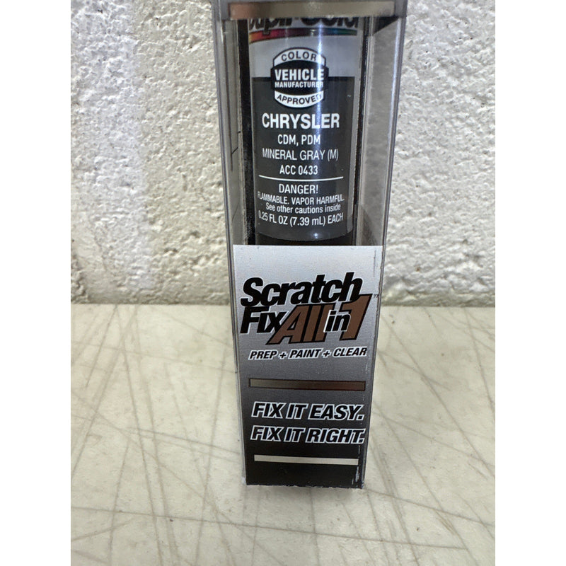 Duplicolor Scratch Fix All-In-1 Mineral Gray Metallic Chrysler 0.25 Oz ACC0433