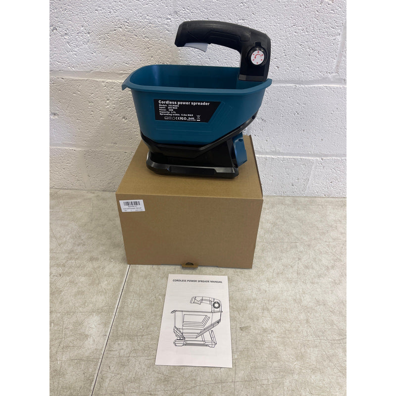 Handheld Electric Spreader Covers Up to 8,000 sqft. TOOL ONLY, Makita Compatible