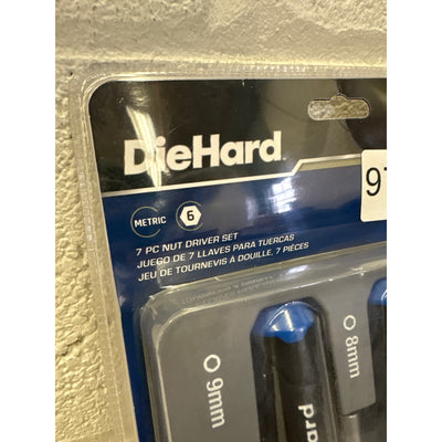 DieHard 7-Piece Metric Nut Driver Set w Soft Grip Handles, Hand Tools - DH50051