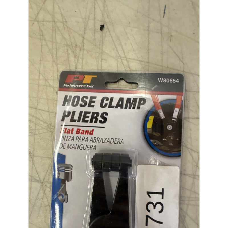 Performance Tool Locking Ratchet Hose Clamp Pliers for Tight Spaces - W80654