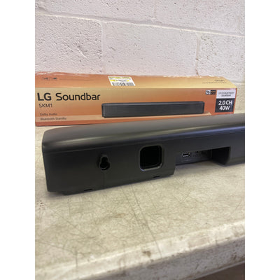 LG 2.0 ch. Soundbar with Bluetooth Streaming, Dolby Audio 40W - SKM1 Black
