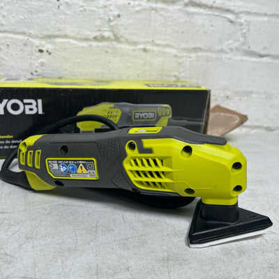 RYOBI Detail Sander, 0.4 Amp 2-7/8 in. Corded Electric, 13,000 OPM