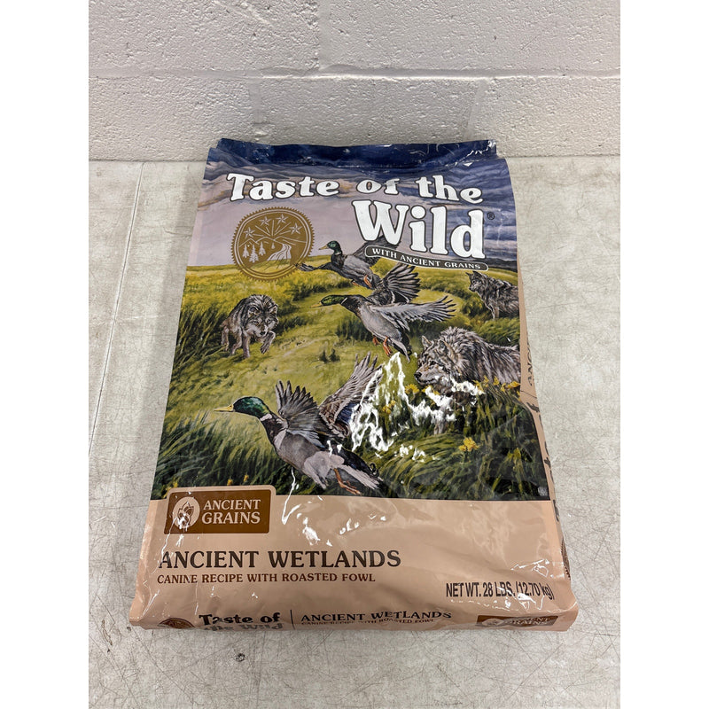 Taste of the Wild Ancient Wetlands Canine Recipe Fowl & Ancient Grains 28lbs