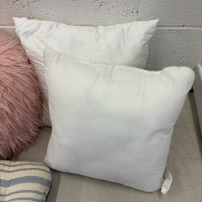 Assortment of 7 Pillows, Square Throw Pillows & Rectangular Body Pillow