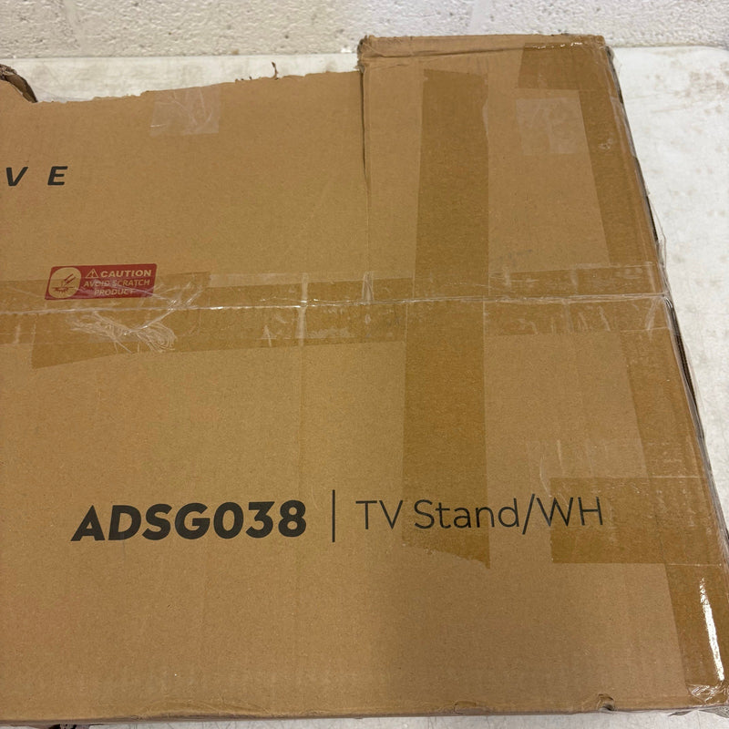 WLIVE TV Stand for 65" TV, Mid Century Entertainment Center w Storage Cabinets