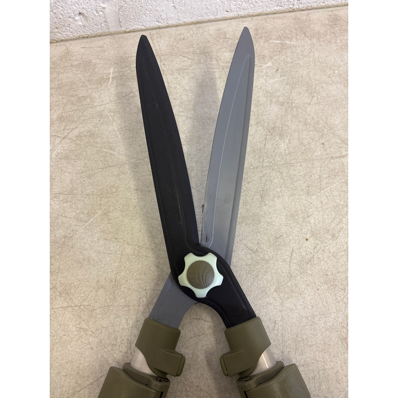 Worth Garden 10" Hedge Shears, Extendable Length, Rust Resistant, Straight Blade