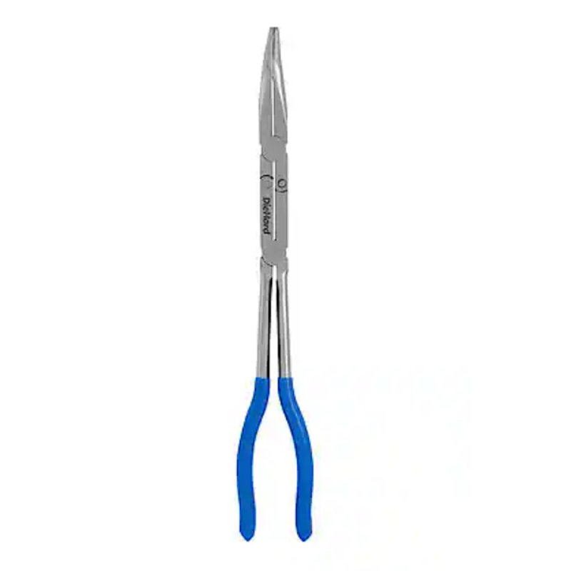DieHard Angled Pliers with Anti-Slip Grip for Tight Spaces, 12-3/4" - DHP55112