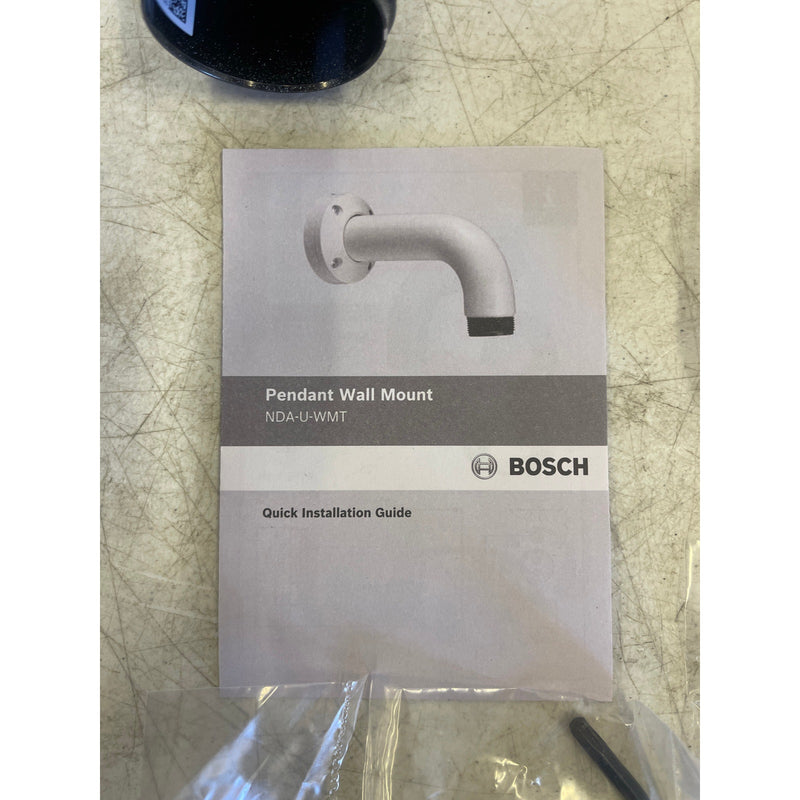 Bosch Pendant Wall Mount Bracket Corrosion Resistant - White NDA-U-WMT