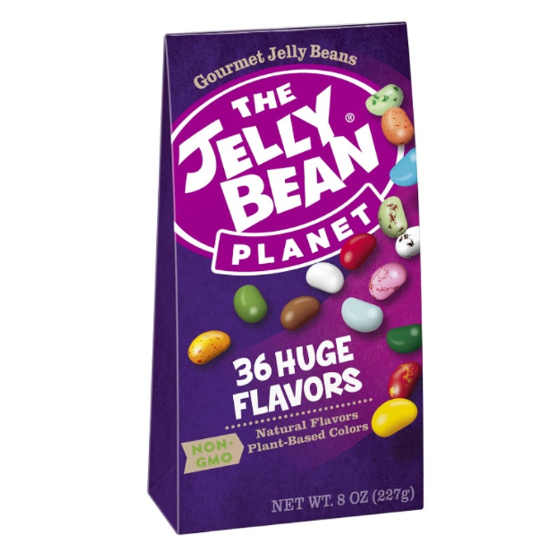 12 PACKS per Case The Jelly Bean Planet 36 Huge Flavors Box, Gourmet Jelly Beans