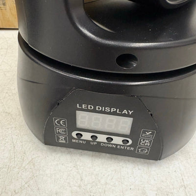 PACK-OF-2 U`King 40W LED Moving Head Light RGBW Beam Lights DMX Sound Activated