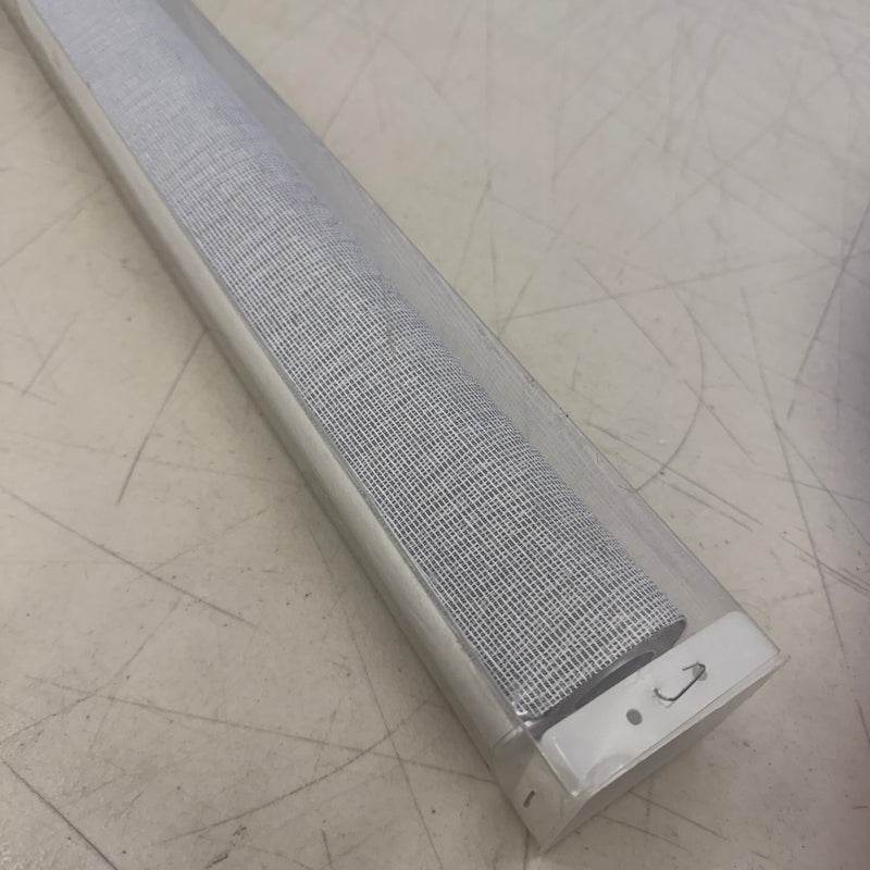 HOMEBOX 100% Blackout Roller Shade Striped Jacquard Blinds 43"x72" - Grey