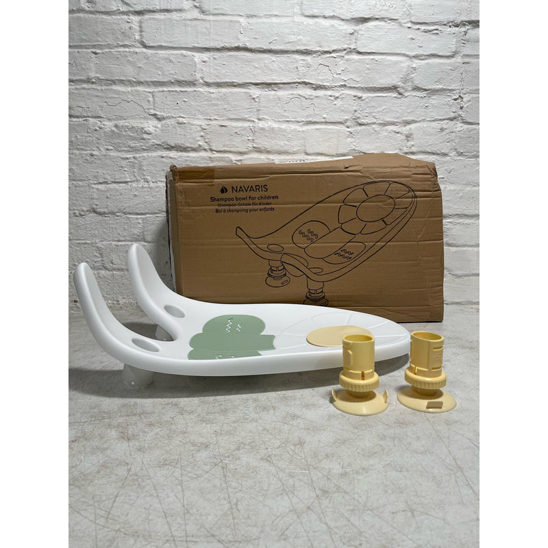 Navaris Shampoo Bowl for Children, Hair Wash Basin, Compatible w Most Bathtubs