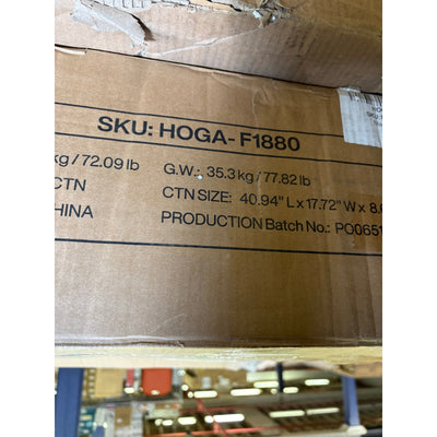 Tribesigns Storage Floor Cabinet w 2-Doors, 6-Shelf, 1-Drawer, Mint Green