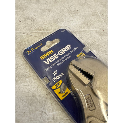 Irwin 10" Straight Jaw Locking Pliers High Grade Alloy Steel, Hand Tools - 102L3