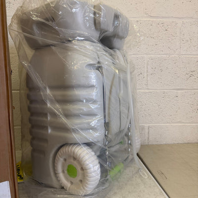 VINGLI 45L Portable Sink: Rolling Hand Wash Stand, Towel Holder & Soap Dispenser